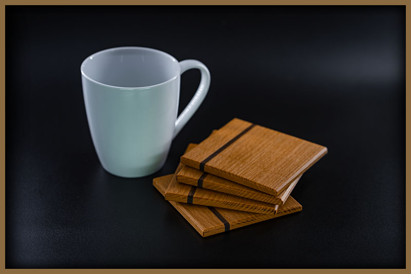 Hand Crafted Irish Beech Coasters 2